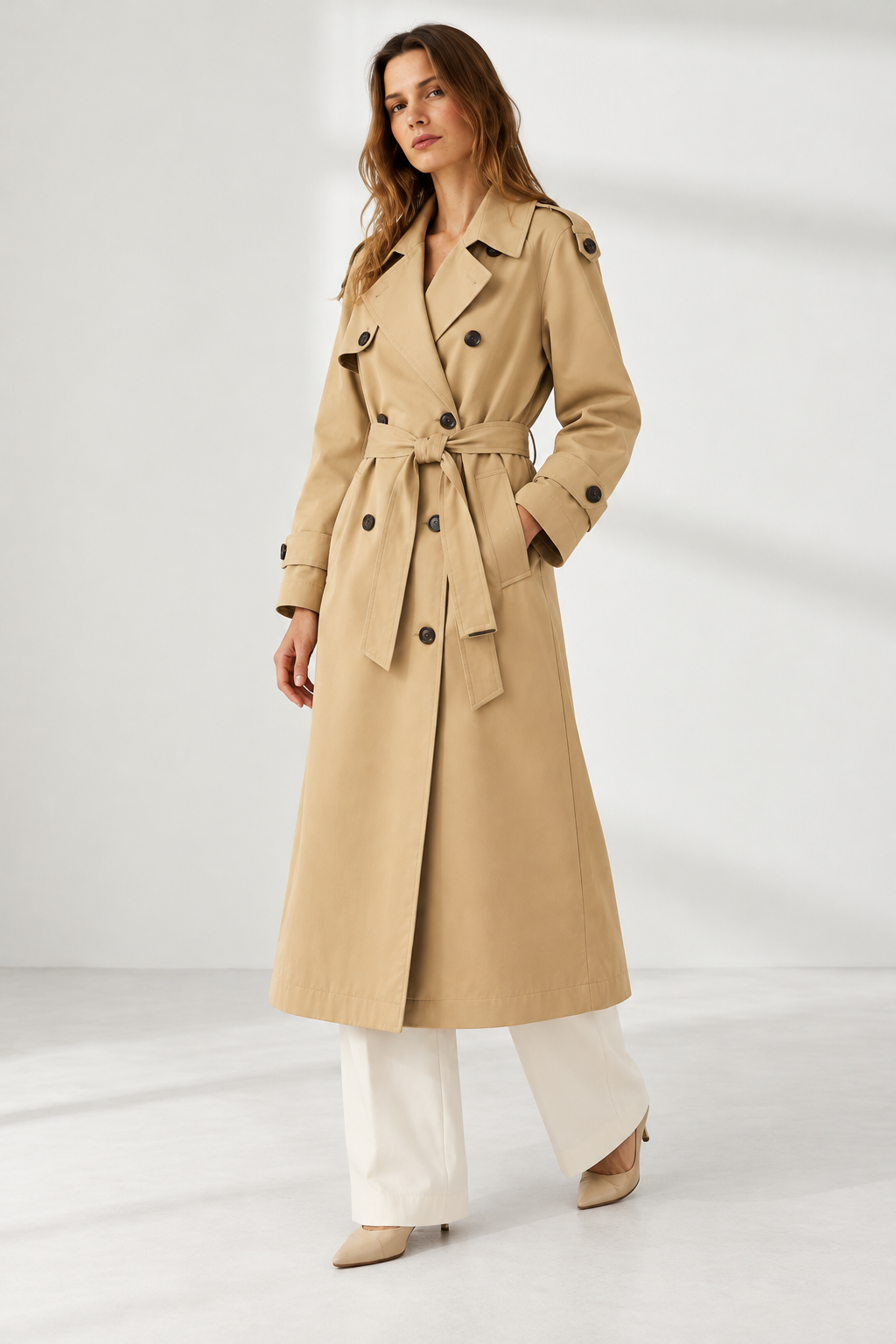 Women's Elegant Trench Coat