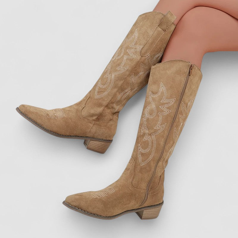 Women's Timeless Heeled Western Boots