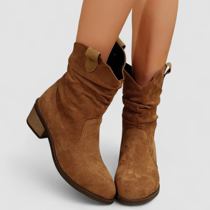 Women's Casual Western Ankle Boots