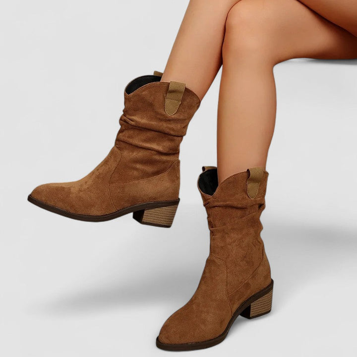 Women's Casual Western Ankle Boots
