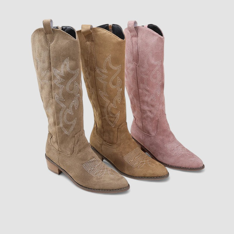 Women's Timeless Heeled Western Boots