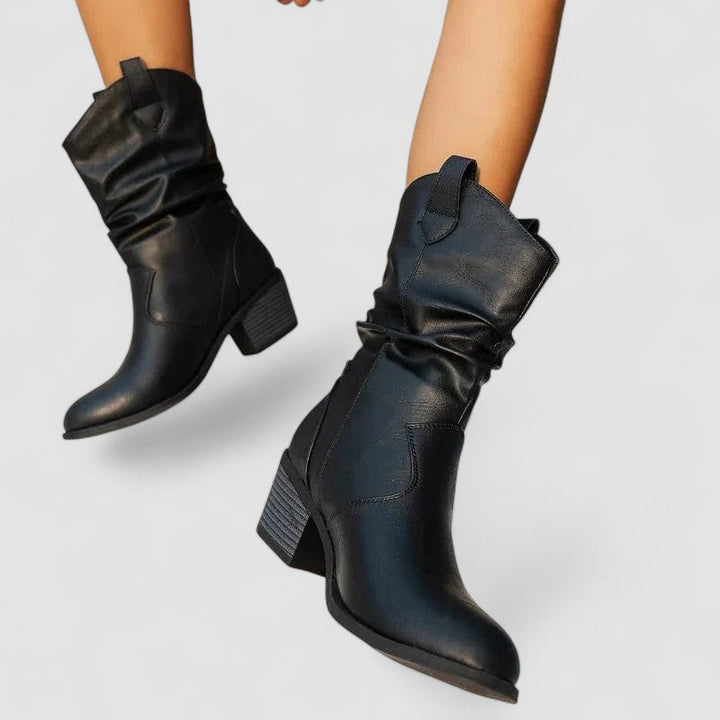 Women's Heeled Slouch Boots