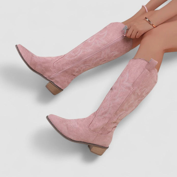 Women's Timeless Heeled Western Boots