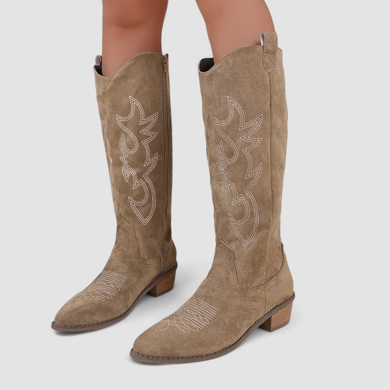 Women's Timeless Heeled Western Boots