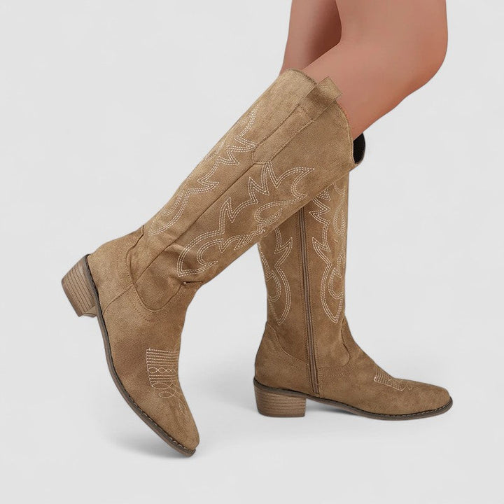 Women's Timeless Heeled Western Boots