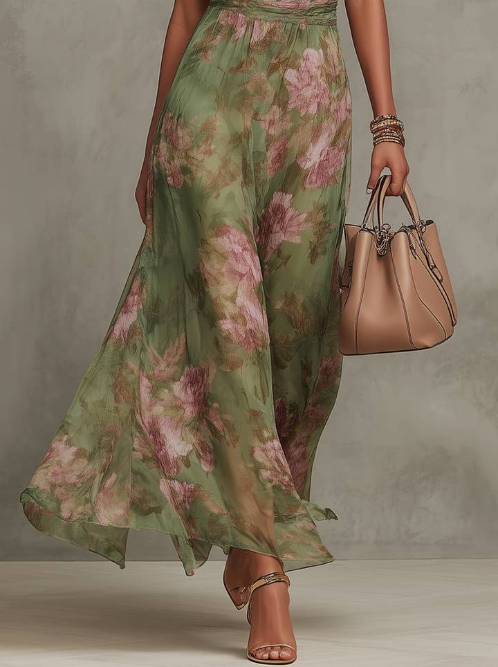 Women's Floral Maxi Dress