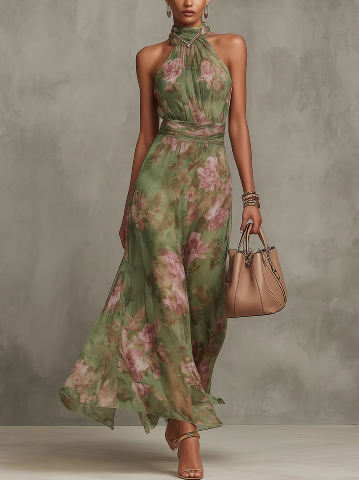 Women's Floral Maxi Dress