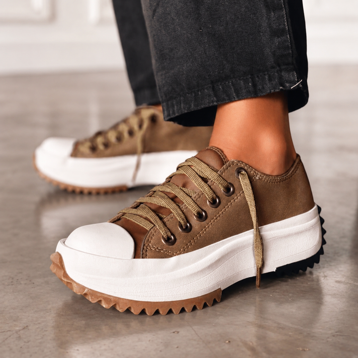 Women's Fashion Sneakers with Lug Sole
