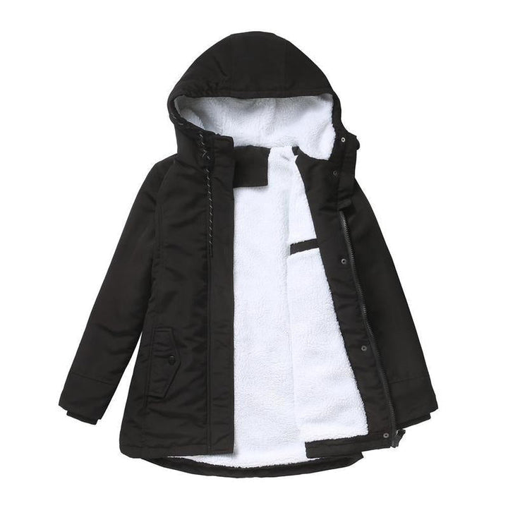 Women's Warm Hooded Quilted Jacket