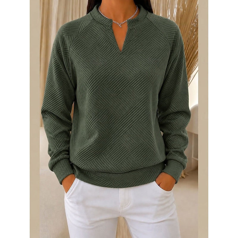 Women's Elegant Textured Sweater
