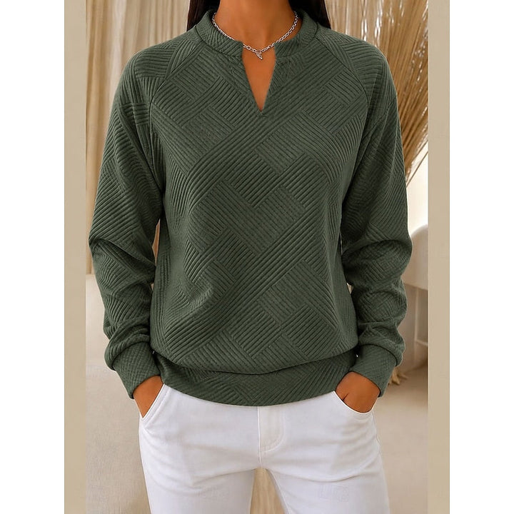 Women's Elegant Textured Sweater