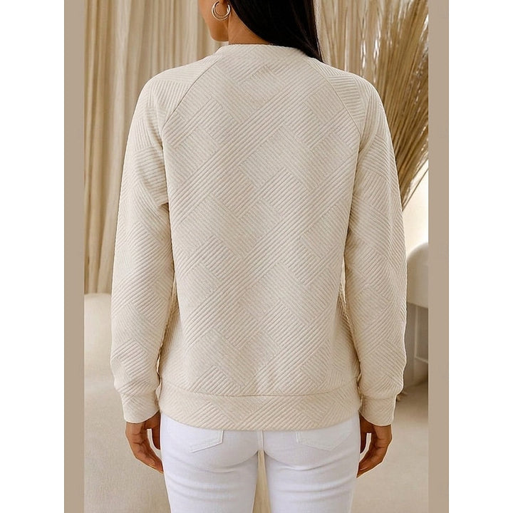 Women's Elegant Textured Sweater