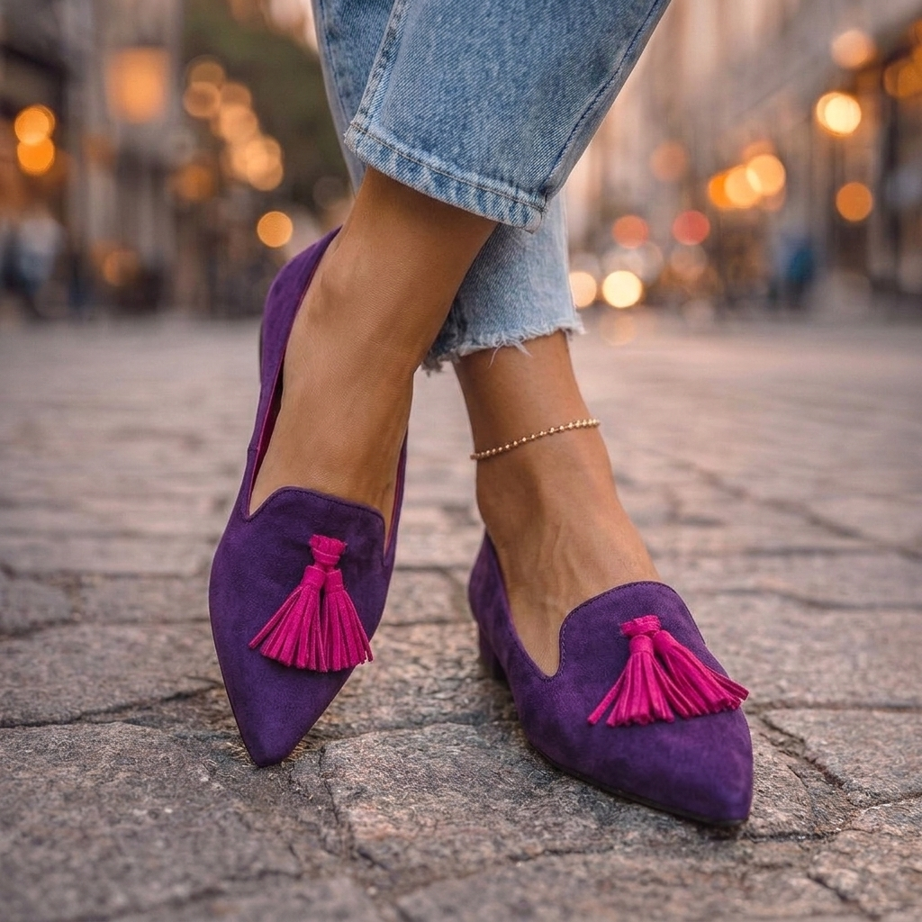 Women's Elegant Pointed-Toe Ballet Flats