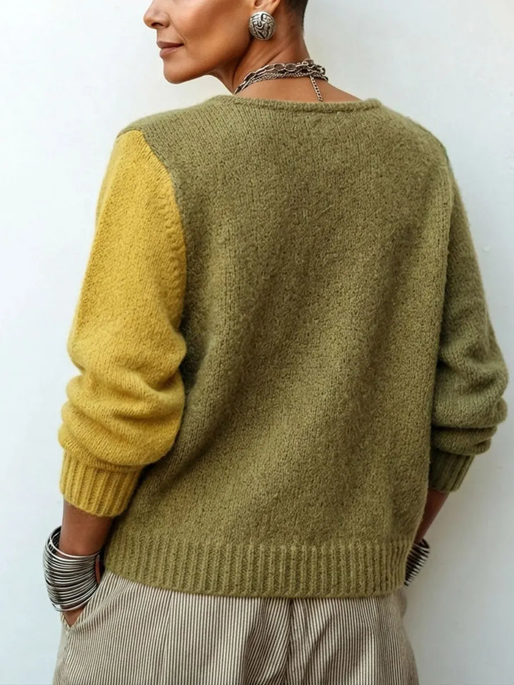 Asymmetric Knit Sweater
