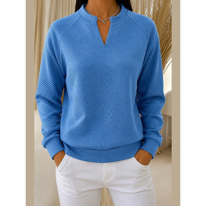 Women's Elegant Textured Sweater